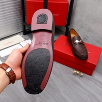 $100.00 USD Salvatore Ferragamo Leather Shoes For Men #1066156