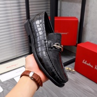 $100.00 USD Salvatore Ferragamo Leather Shoes For Men #1066161