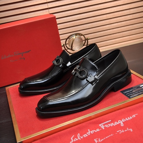 Replica Salvatore Ferragamo Leather Shoes For Men #1066855, $96.00 USD, [ITEM#1066855], Replica Salvatore Ferragamo Leather Shoes outlet from China