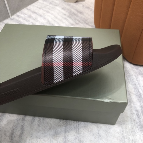 Replica Burberry Slippers For Men #1066978 $45.00 USD for Wholesale