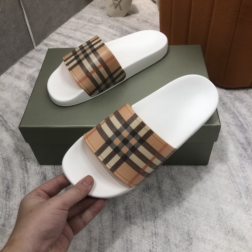 Replica Burberry Slippers For Men #1066980 $45.00 USD for Wholesale