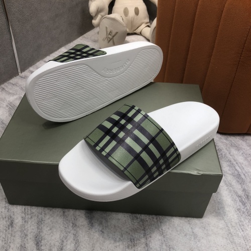 Replica Burberry Slippers For Men #1066988 $45.00 USD for Wholesale