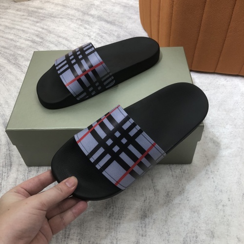Replica Burberry Slippers For Men #1066992 $45.00 USD for Wholesale