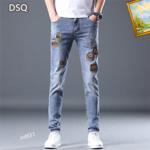Replica Dsquared Jeans For Men #1067033 $48.00 USD for Wholesale
