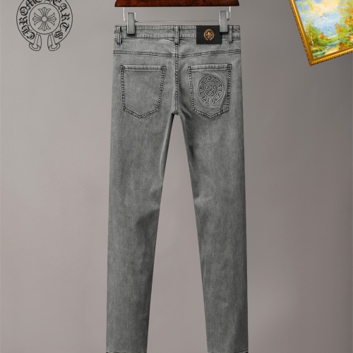 Replica Chrome Hearts Jeans For Men #1067098 $48.00 USD for Wholesale