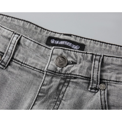 Replica Chrome Hearts Jeans For Men #1067098 $48.00 USD for Wholesale