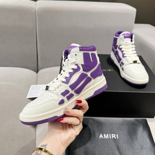 Replica Amiri High Tops Shoes For Women #1067418 $112.00 USD for Wholesale