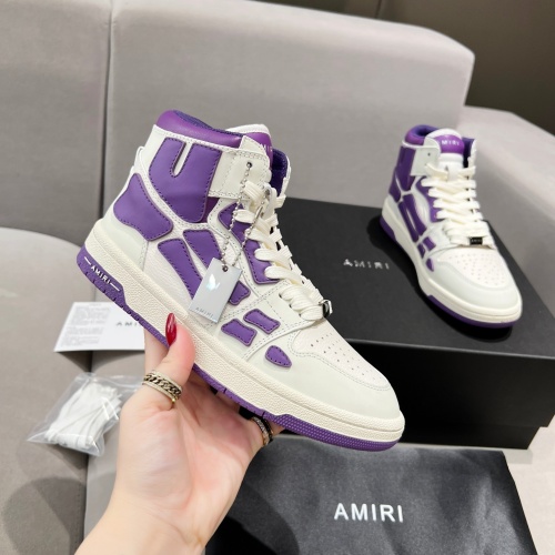 Replica Amiri High Tops Shoes For Men #1067419 $112.00 USD for Wholesale