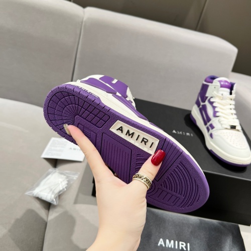 Replica Amiri High Tops Shoes For Men #1067419 $112.00 USD for Wholesale
