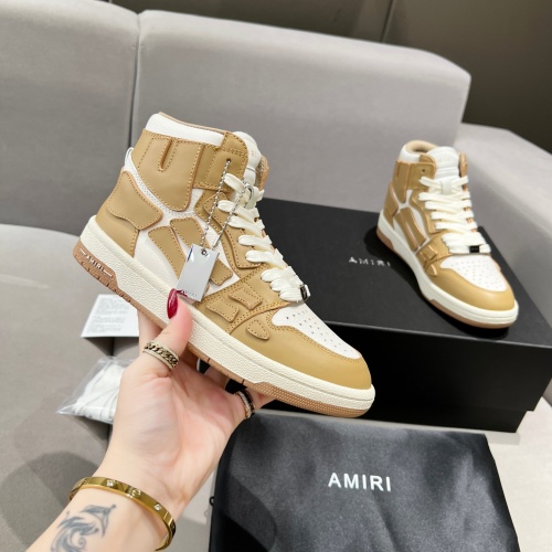 Replica Amiri High Tops Shoes For Men #1067433 $112.00 USD for Wholesale