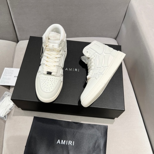 Replica Amiri High Tops Shoes For Women #1067437 $112.00 USD for Wholesale