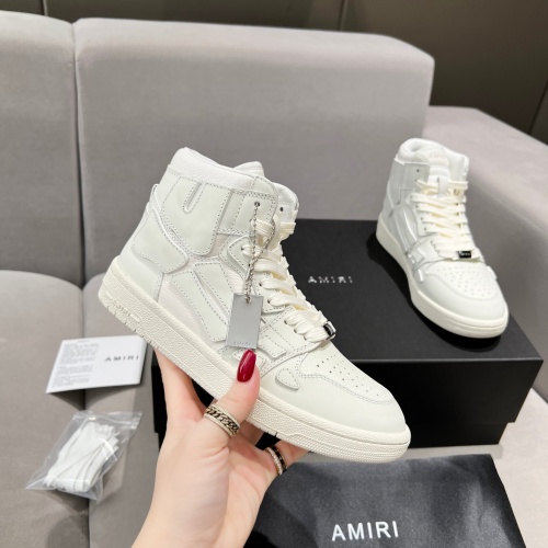 Replica Amiri High Tops Shoes For Men #1067438 $112.00 USD for Wholesale