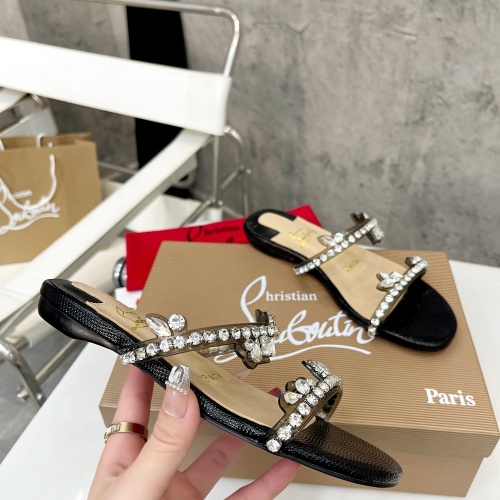 Replica Christian Louboutin CL Slippers For Women #1067514 $72.00 USD for Wholesale
