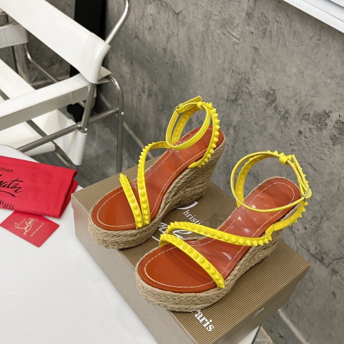 Replica Christian Louboutin Sandal For Women #1067559 $96.00 USD for Wholesale