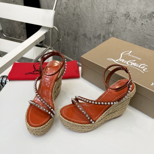 Replica Christian Louboutin Sandal For Women #1067560, $96.00 USD, [ITEM#1067560], Replica Christian Louboutin Sandal outlet from China