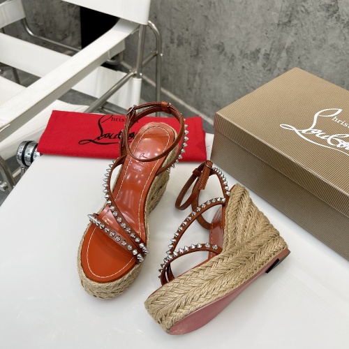 Replica Christian Louboutin Sandal For Women #1067560 $96.00 USD for Wholesale