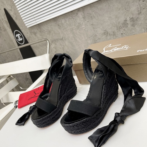 Replica Christian Louboutin Sandal For Women #1067563, $96.00 USD, [ITEM#1067563], Replica Christian Louboutin Sandal outlet from China