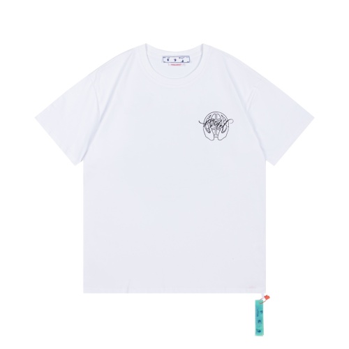 Replica Off-White T-Shirts Short Sleeved For Unisex #1068249 $27.00 USD for Wholesale