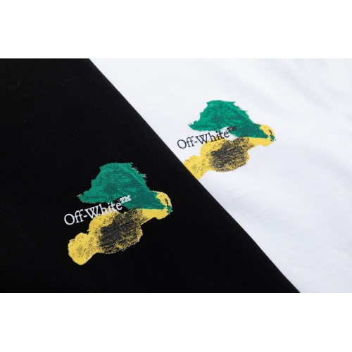 Replica Off-White T-Shirts Short Sleeved For Unisex #1068252 $29.00 USD for Wholesale
