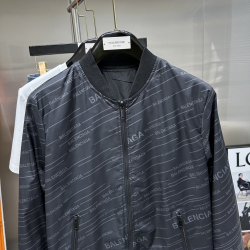 Replica Balenciaga Jackets Long Sleeved For Men #1068619 $105.00 USD for Wholesale