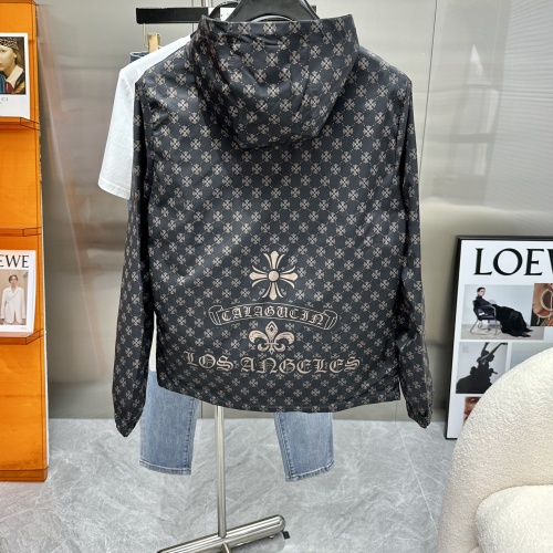 Replica Chrome Hearts Jackets Long Sleeved For Men #1068623 $105.00 USD for Wholesale