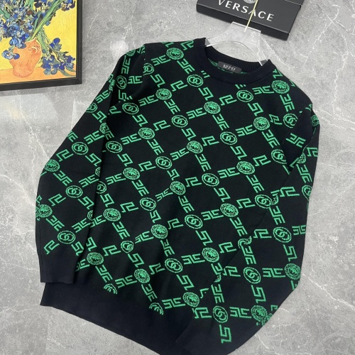 Replica Versace Sweaters Long Sleeved For Men #1068669, $68.00 USD, [ITEM#1068669], Replica Versace Sweaters outlet from China
