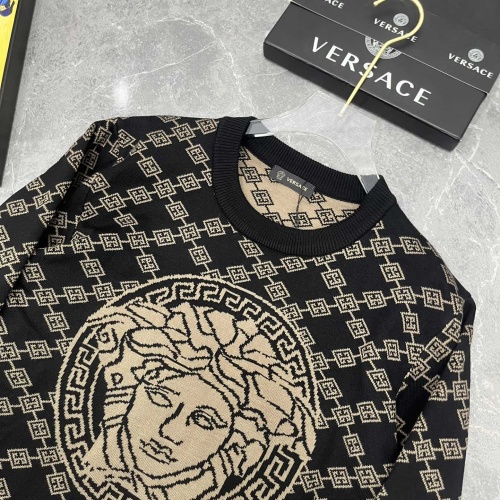 Replica Versace Sweaters Long Sleeved For Men #1068674 $68.00 USD for Wholesale