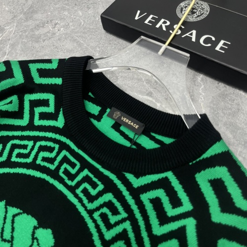 Replica Versace Sweaters Long Sleeved For Men #1068677 $68.00 USD for Wholesale