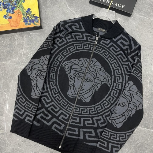 Replica Versace Sweaters Long Sleeved For Men #1068680, $68.00 USD, [ITEM#1068680], Replica Versace Sweaters outlet from China