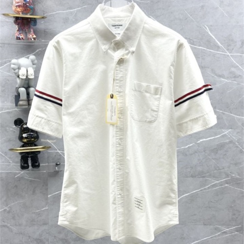 Replica Thom Browne TB Shirts Short Sleeved For Men #1069269, $52.00 USD, [ITEM#1069269], Replica Thom Browne TB Shirts outlet from China