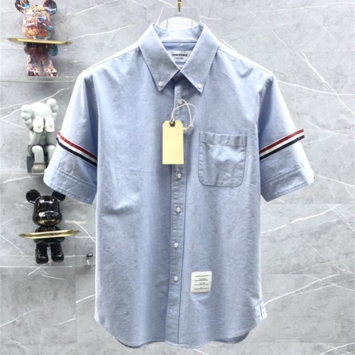 Replica Thom Browne TB Shirts Short Sleeved For Men #1069270, $52.00 USD, [ITEM#1069270], Replica Thom Browne TB Shirts outlet from China