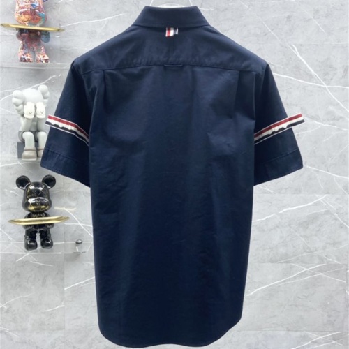 Replica Thom Browne TB Shirts Short Sleeved For Men #1069271 $52.00 USD for Wholesale