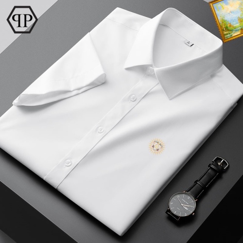 Replica Philipp Plein PP Shirts Short Sleeved For Men #1069341, $38.00 USD, [ITEM#1069341], Replica Philipp Plein PP Shirts outlet from China