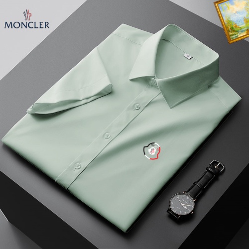 Replica Moncler Shirts Short Sleeved For Men #1069344, $38.00 USD, [ITEM#1069344], Replica Moncler Shirts outlet from China