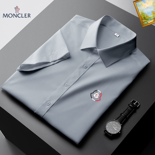 Replica Moncler Shirts Short Sleeved For Men #1069345, $38.00 USD, [ITEM#1069345], Replica Moncler Shirts outlet from China