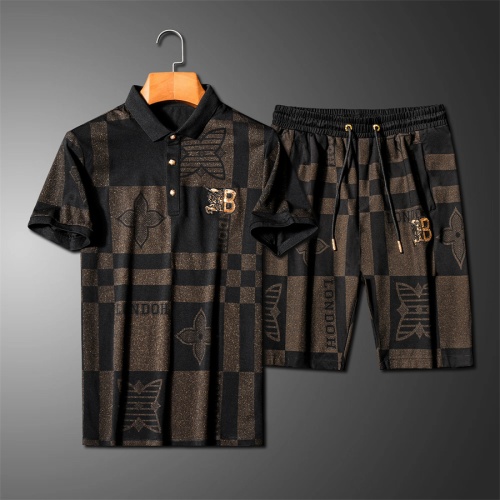 Replica Burberry Tracksuits Short Sleeved For Men #1069485, $68.00 USD, [ITEM#1069485], Replica Burberry Tracksuits outlet from China