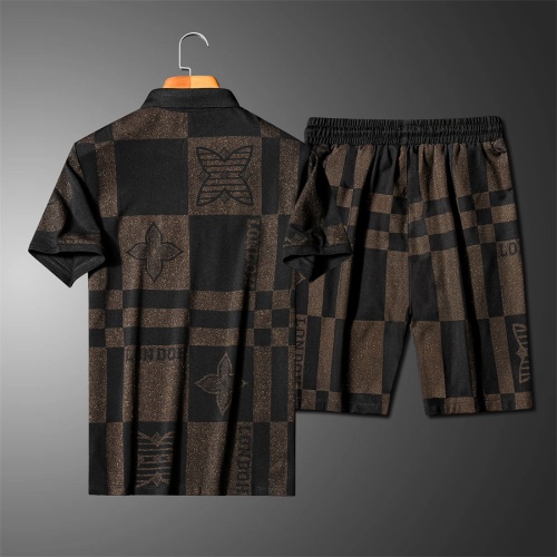 Replica Burberry Tracksuits Short Sleeved For Men #1069485 $68.00 USD for Wholesale