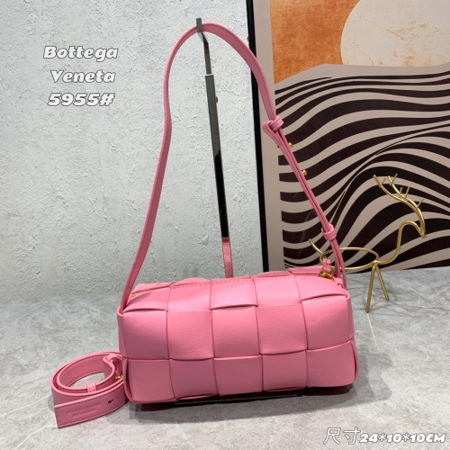 Replica Bottega Veneta BV AAA Quality Shoulder Bags For Women #1069500 $92.00 USD for Wholesale