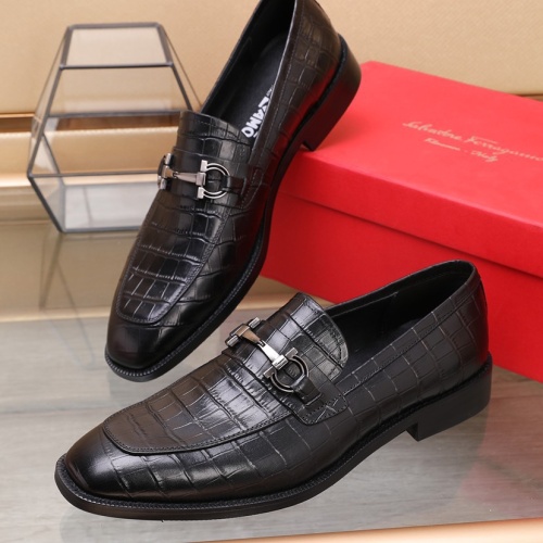 Replica Salvatore Ferragamo Leather Shoes For Men #1070453, $88.00 USD, [ITEM#1070453], Replica Salvatore Ferragamo Leather Shoes outlet from China