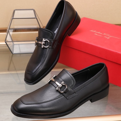 Replica Salvatore Ferragamo Leather Shoes For Men #1070455, $88.00 USD, [ITEM#1070455], Replica Salvatore Ferragamo Leather Shoes outlet from China
