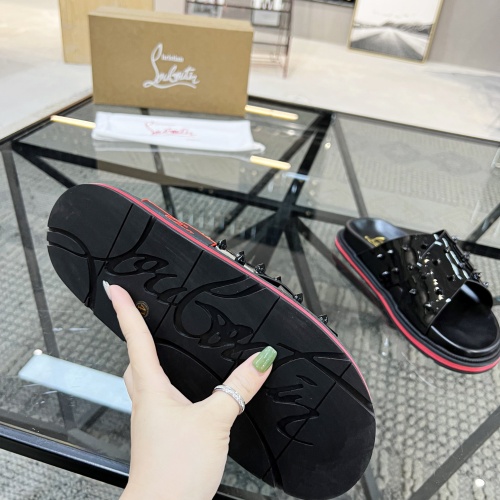 Replica Christian Louboutin CL Slippers For Men #1070505 $60.00 USD for Wholesale