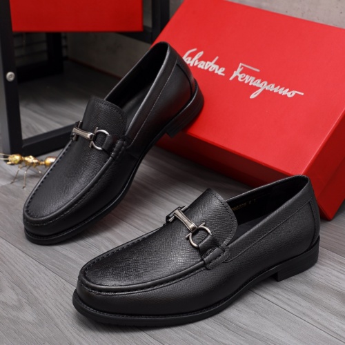 Replica Salvatore Ferragamo Leather Shoes For Men #1070665, $82.00 USD, [ITEM#1070665], Replica Salvatore Ferragamo Leather Shoes outlet from China