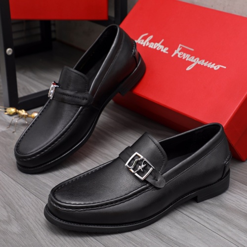 Replica Salvatore Ferragamo Leather Shoes For Men #1070666, $82.00 USD, [ITEM#1070666], Replica Salvatore Ferragamo Leather Shoes outlet from China