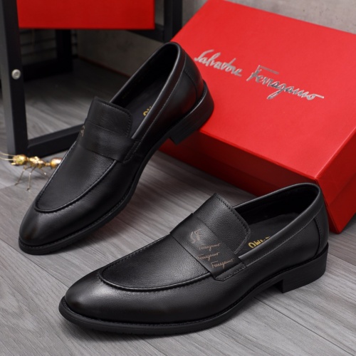 Replica Salvatore Ferragamo Leather Shoes For Men #1070668, $82.00 USD, [ITEM#1070668], Replica Salvatore Ferragamo Leather Shoes outlet from China