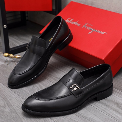 Replica Salvatore Ferragamo Leather Shoes For Men #1070669, $82.00 USD, [ITEM#1070669], Replica Salvatore Ferragamo Leather Shoes outlet from China