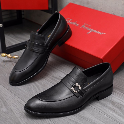 Replica Salvatore Ferragamo Leather Shoes For Men #1070670, $82.00 USD, [ITEM#1070670], Replica Salvatore Ferragamo Leather Shoes outlet from China