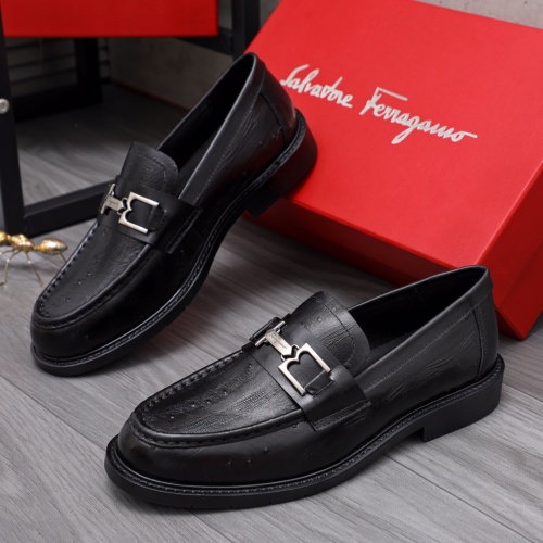 Replica Salvatore Ferragamo Leather Shoes For Men #1070674, $82.00 USD, [ITEM#1070674], Replica Salvatore Ferragamo Leather Shoes outlet from China