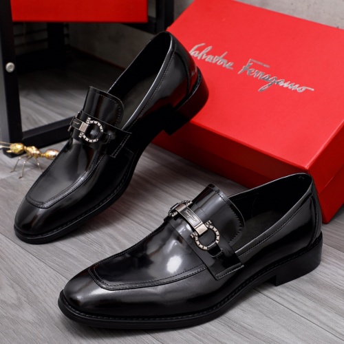 Replica Salvatore Ferragamo Leather Shoes For Men #1070676, $98.00 USD, [ITEM#1070676], Replica Salvatore Ferragamo Leather Shoes outlet from China