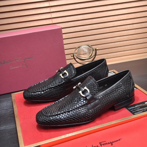 Replica Salvatore Ferragamo Leather Shoes For Men #1070681, $102.00 USD, [ITEM#1070681], Replica Salvatore Ferragamo Leather Shoes outlet from China
