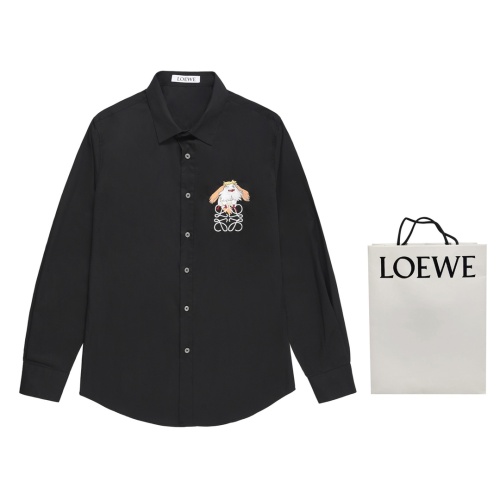 Replica LOEWE Shirts Long Sleeved For Unisex #1070889, $60.00 USD, [ITEM#1070889], Replica LOEWE Shirts outlet from China